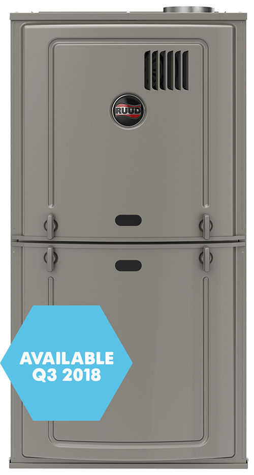 Modern Ruud refrigerator in gray with logo and label, showcased by Jerry Brittingham A/C & Heat, Inc. for HVAC solutions.
